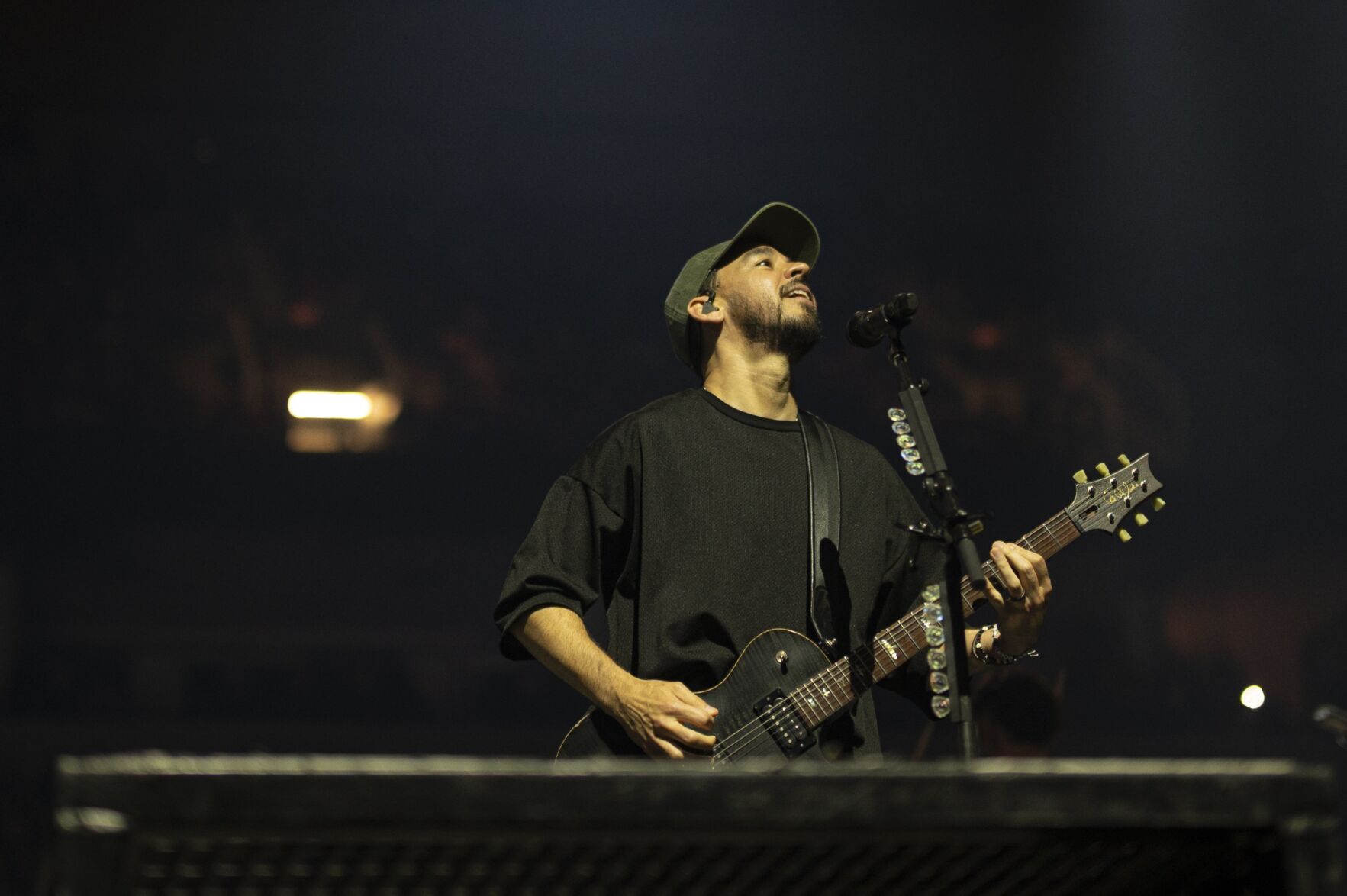 Linkin Park performs live at the Enterprise Cente